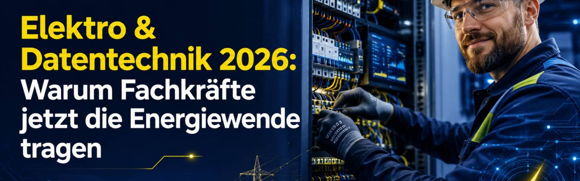 Elektroberufe 2026: Warum Stromnetze, Smart Meter und Gebäudetechnik zu einer gemeinsamen Aufgabe werden